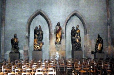 Inside St. Martin's Church, Colmar