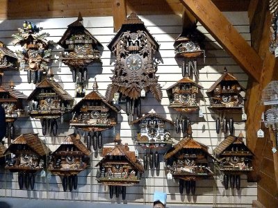 Lots of Cuckoo Clocks