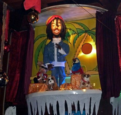 Animated Bob Marley at Restaurant zum Stadtkeller