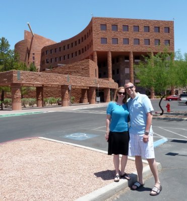 Barbara & Don at Clark County Courthouse