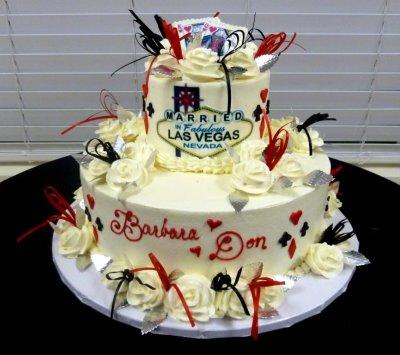 Las Vegas Wedding Cake