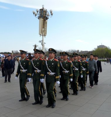 More New Guards in Tian'anmen Square