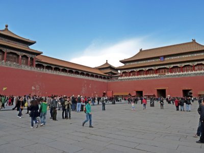 In the Outer Court of the Forbidden City
