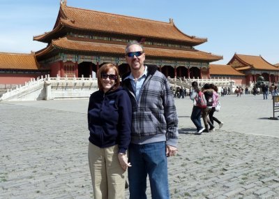 Bill & Susan in the Forbidden City