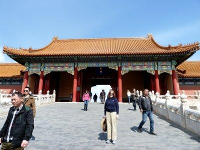 A Gate to Enter the Next Level of the Forbidden City