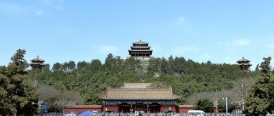 Temples on the Hill Overlooking the Forbidden City