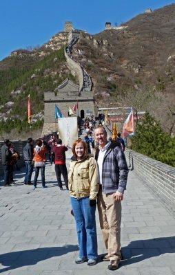 Ready to Start Up the Great Wall of China