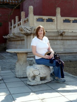 Leaving the Chang Mausoleum