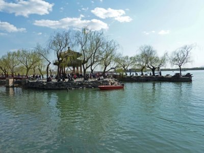 Summer Palace Lake Gazebo