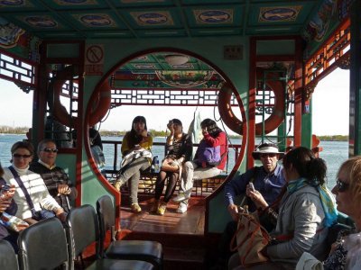 Onboard the Dragon Boat at the Summer Palace, Beijing