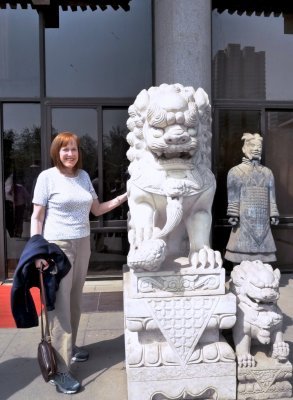 Foo Dog (Lion Dog) at Historical Museum in Xi'an