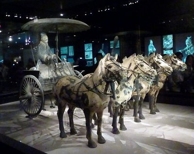 'Bodyguard' Chariot from 200 BC was Found in the Funerary of the 1st Qin Dynasty Emporer