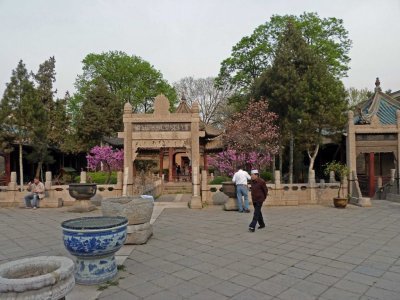 The Front of the Worship Hall of the Great Mosque of Xi'an