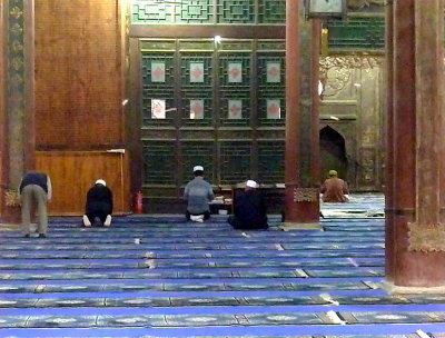 Inside the Worship Hall of the Great Mosque of Xi'an