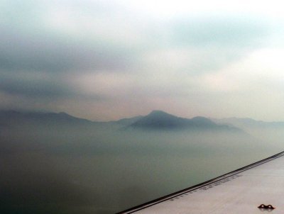 Foggy Approach into Hong Kong