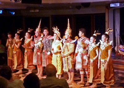 Thai Dance Troupe on the Nautica