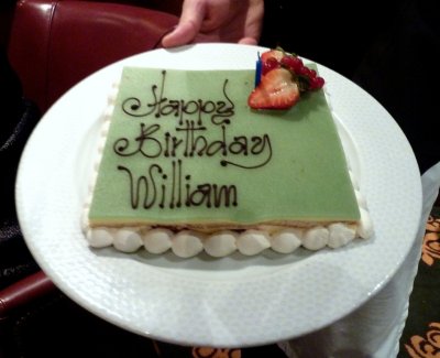 Bill's Birthday Cake