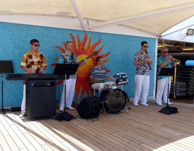 The Fiesta Band on Stage at the Nautica County Fair