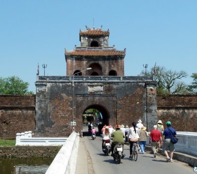 Entering the Gate to the Citadel -- Court of the Nguyen Emperors