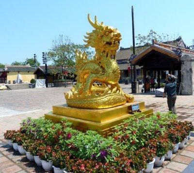Golden Dragon inside the Forbidden City, Hue