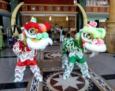 Dancers Welcoming Us to Lunch at the Green Hotel, Hue, Vietnam