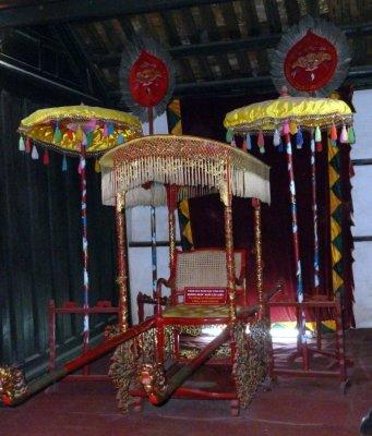Replica of Emperor Tu Doc's Royal Sedan Chair