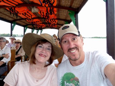 Onboard the Sightseeing Boat on the Mekong River, Vietnam