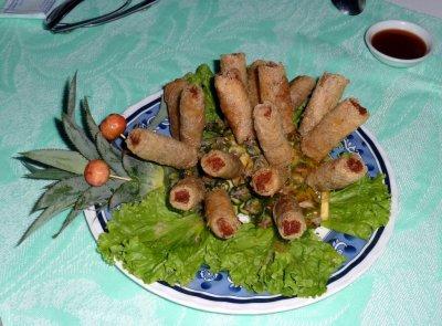 Vietnamese Spring Rolls for Lunch