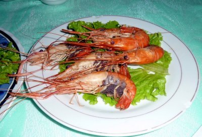 Vietnamese Shrimp for Lunch