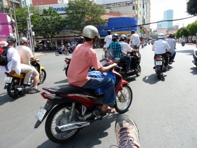 Street View from a Pedicab