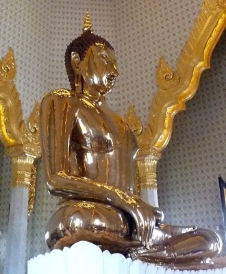 Golden Buddha is 10 Feet Tall