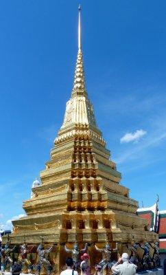 On the Upper Terrace at the Grand Palace, Bangkok