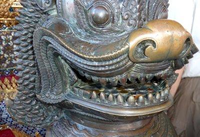 Offerings at the Emerald Buddha Temple