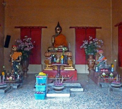 Inside a Small Temple at Wat Chalong