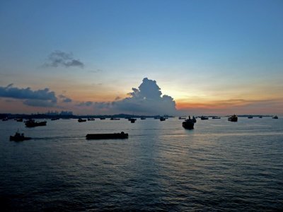 Singapore is One of the World's Busiest Harbors