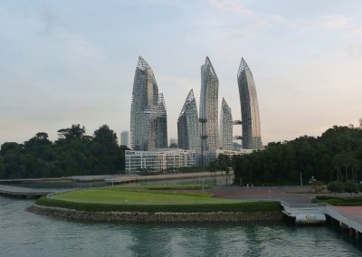 'Reflections' Waterfront Development in Singapore Harbor