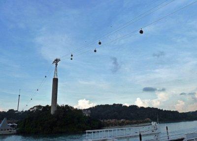 Cable Cars to Sentosa Island, Singapore