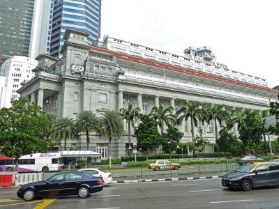 The Fullerton Hotel was the General Post Office (1919) in Singapore