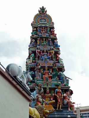 Sri Mariamman Hindu Temple, Chinatown, Singapore