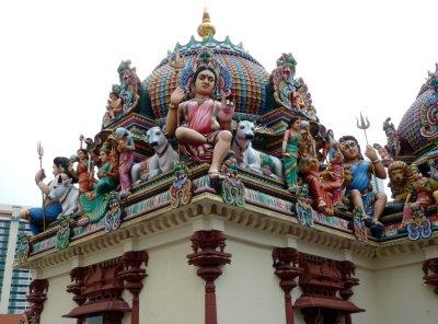 At the Sri Mariamman Temple