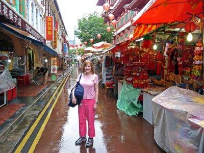 Shopping in Chinatown, Singapore