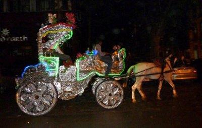 Nighttime 'Tonga' Ride in Bombay
