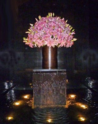 Floral Arrangement in the Oberoi Hotel, Bombay