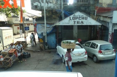 Outside Crawford Market, Bombay