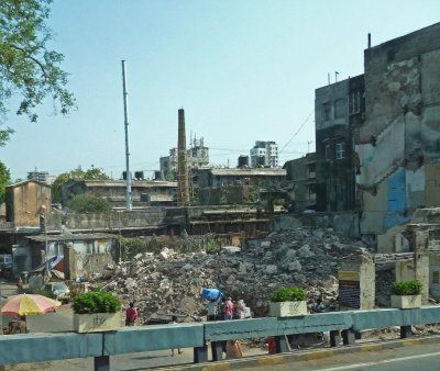 Lots of Rubble Piles in Bombay