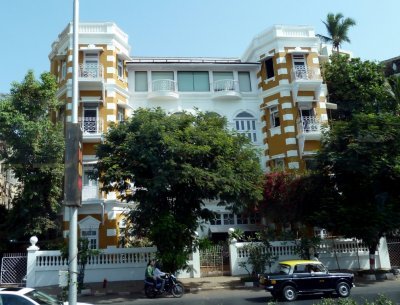 Apartment Building in the Malabar Hills Area of Bombay