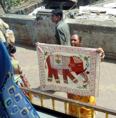 Street Vendor at the Dhobi Ghat