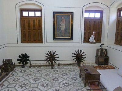 Room Where Gandhi Did His Spinning