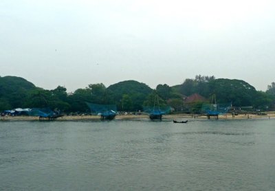 Chinese Fishing Nets on the Coast of India