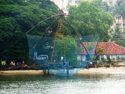 Chinese Fishing Net in Cochin, India